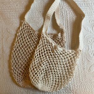 Handmade crochet Market Bag set